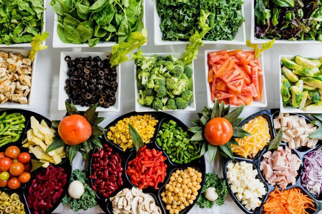 Food options for dietary restrictions for accessible events